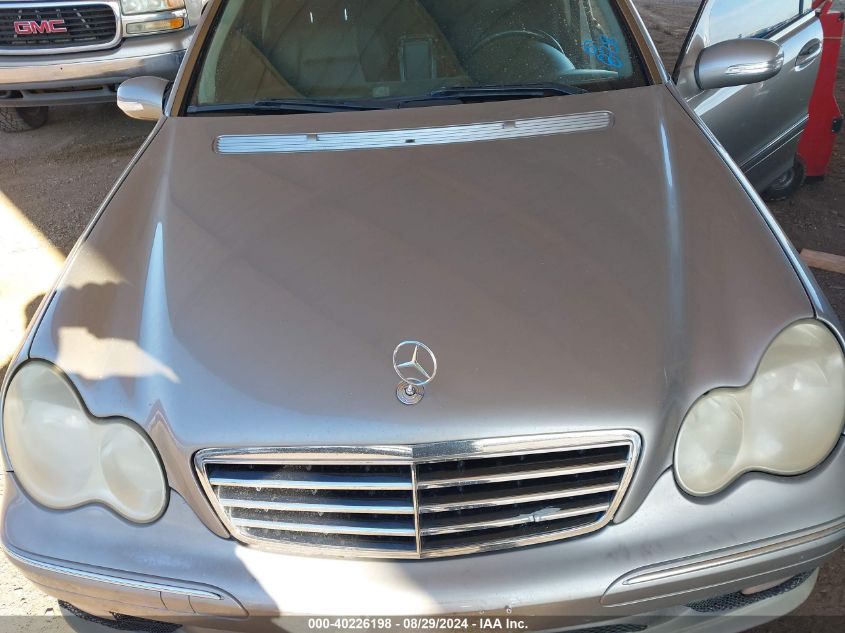 2005 Mercedes-Benz C 230 Kompressor Sport VIN: WDBRF40J15F616718 Lot: 40226198