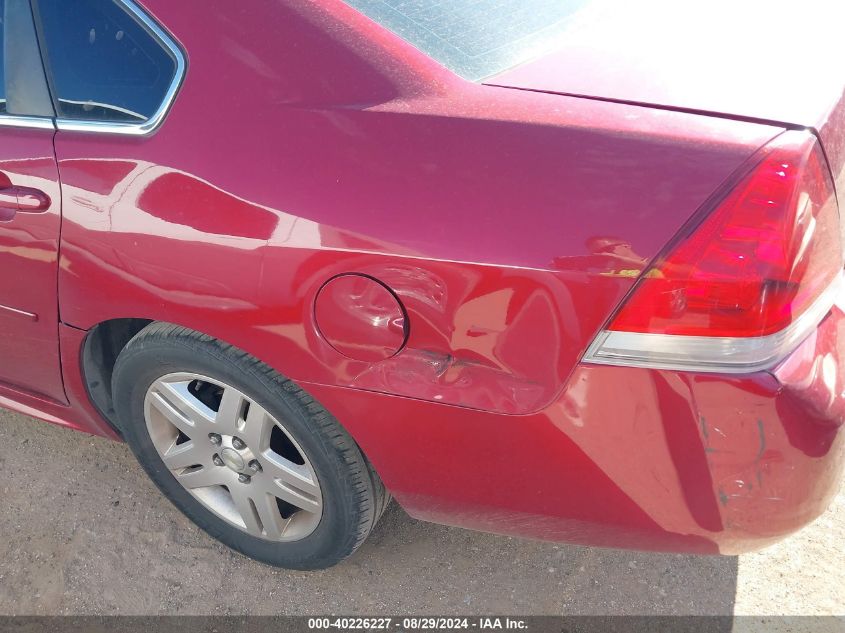 2013 Chevrolet Impala Lt VIN: 2G1WG5E37D1174401 Lot: 40226227