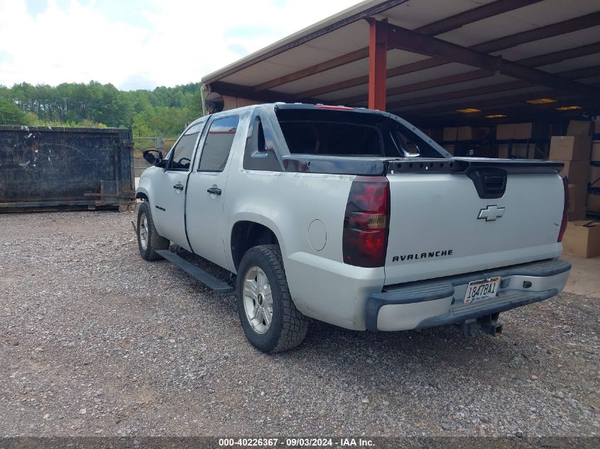 3GNNCEE08AG106316 2010 Chevrolet Avalanche 1500 Ls