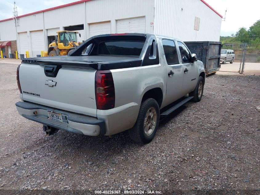 3GNNCEE08AG106316 2010 Chevrolet Avalanche 1500 Ls