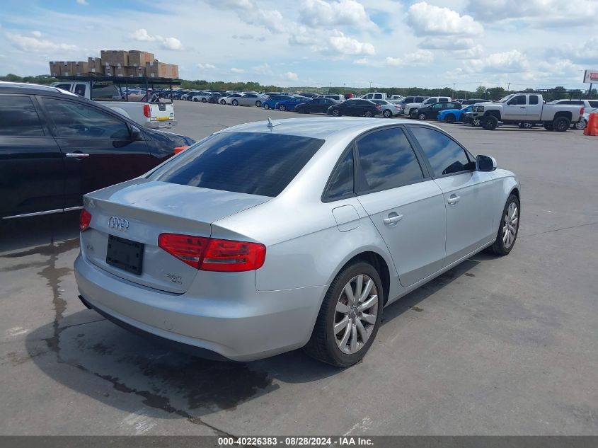 2014 AUDI A4 2.0T PREMIUM - WAUBFAFL3EN039672