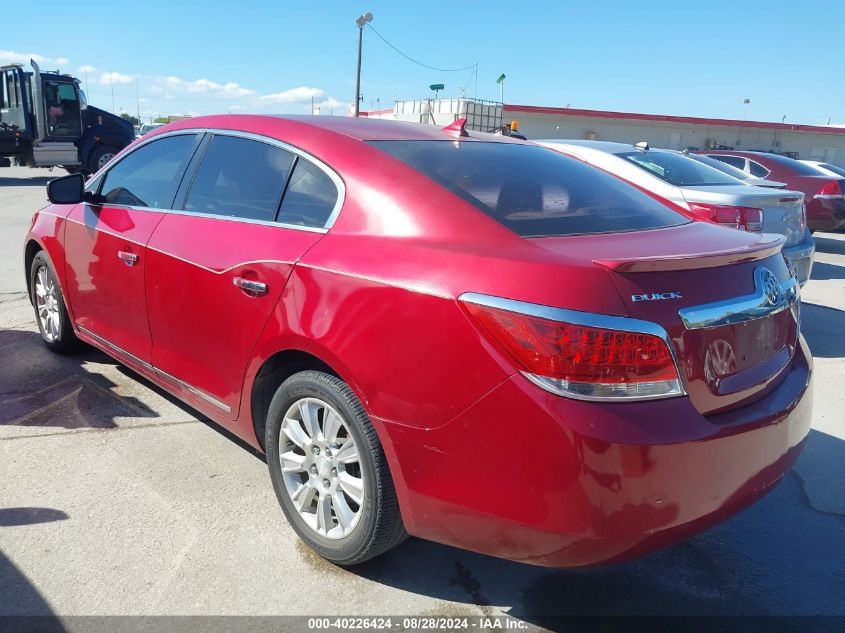 2012 Buick Lacrosse Leather Group VIN: 1G4GC5ER4CF272736 Lot: 40226424