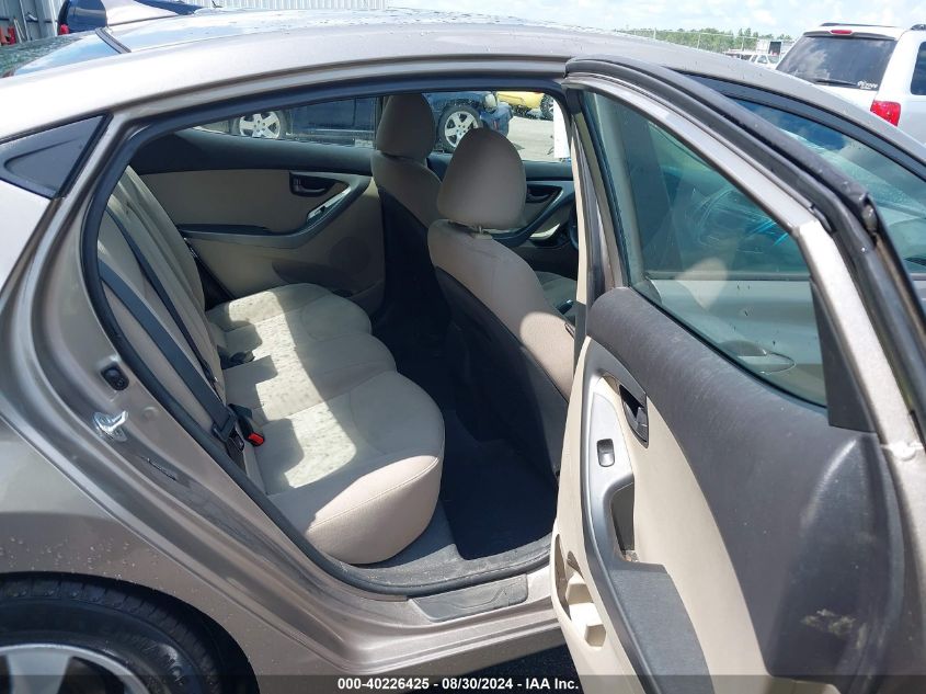 5NPDH4AE2EH488874 2014 Hyundai Elantra Se