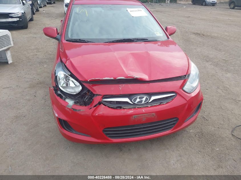 2013 Hyundai Accent Gls VIN: KMHCT4AE5DU317398 Lot: 40226488
