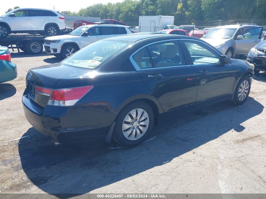 2012 Honda Accord 2.4 Lx VIN: 1HGCP2F30CA155430 Lot: 40226497