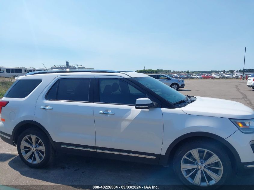 2018 Ford Explorer Limited VIN: 1FM5K8F81JGB79228 Lot: 40226504