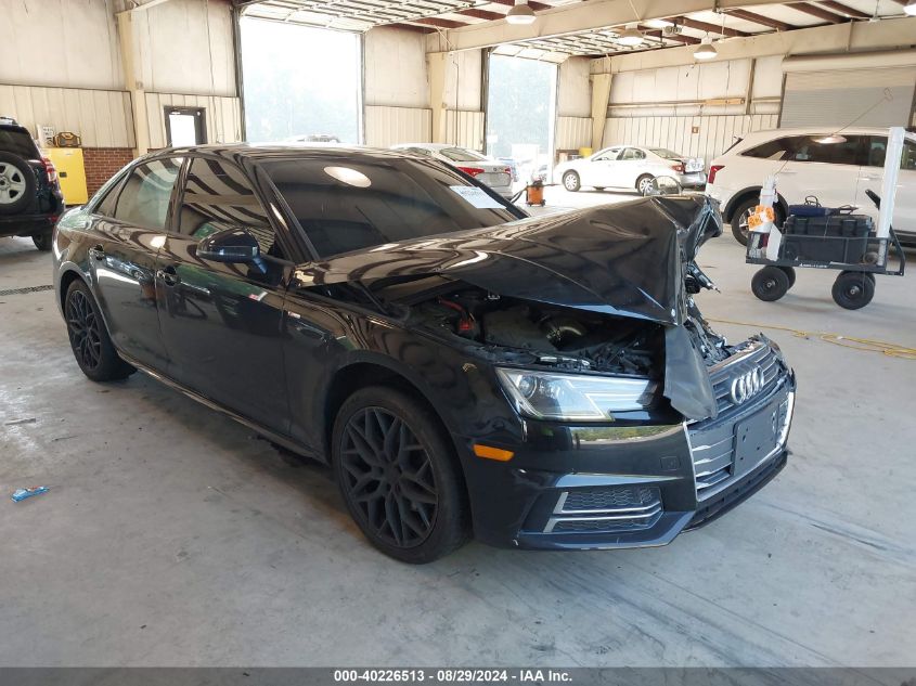 2018 AUDI A4 2.0T TECH ULTRA PREMIUM/2.0T ULTRA PREMIUM - WAUKMAF47JN000883