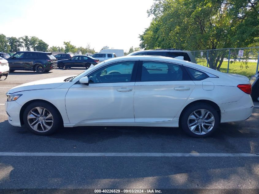 2018 Honda Accord Lx VIN: 1HGCV1F13JA261625 Lot: 40226529