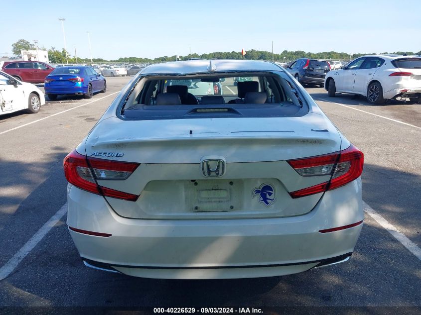 2018 Honda Accord Lx VIN: 1HGCV1F13JA261625 Lot: 40226529