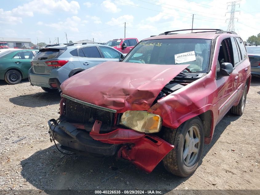 2002 GMC Envoy Slt VIN: 1GKDT13S922113744 Lot: 40226535