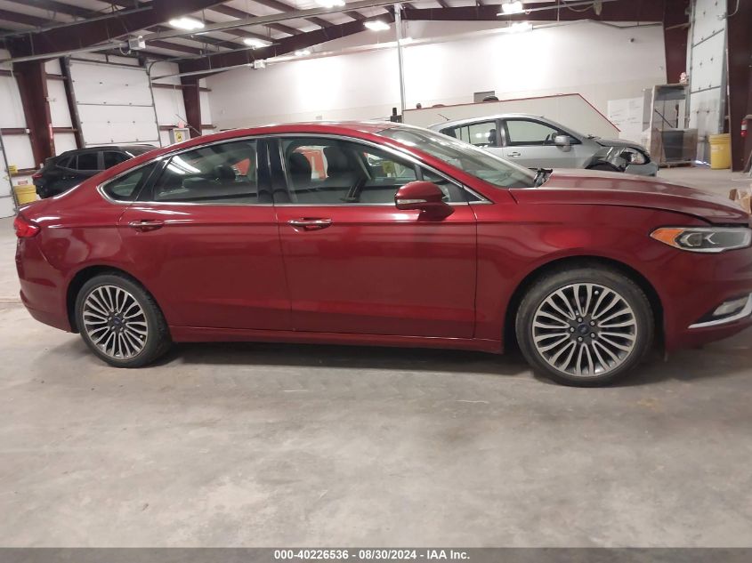 2017 FORD FUSION ENERGI SE LUXURY - 3FA6P0PU7HR128235