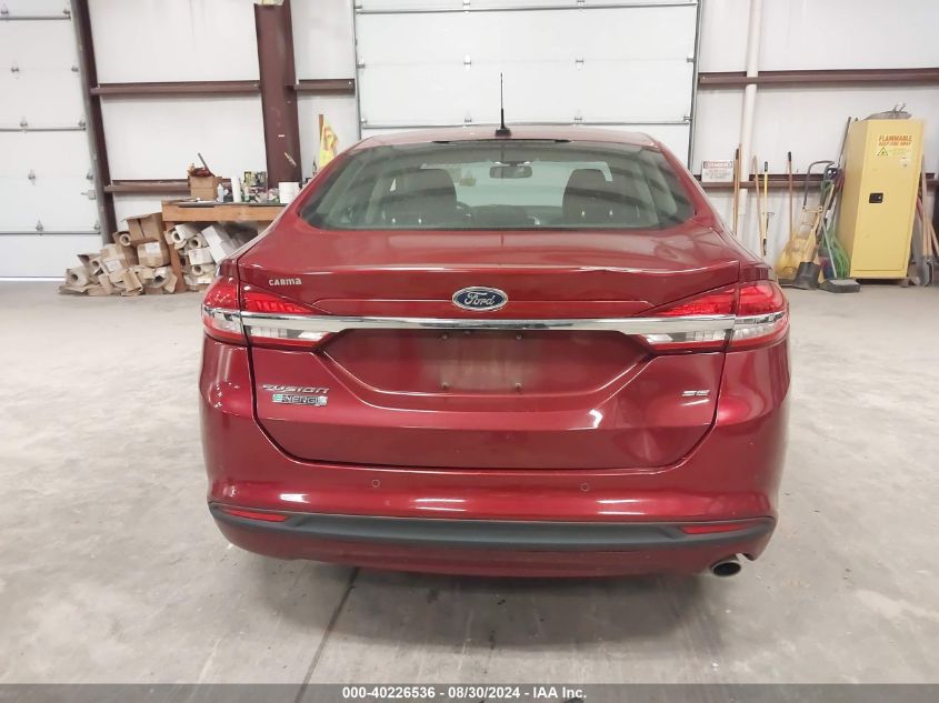 2017 FORD FUSION ENERGI SE LUXURY - 3FA6P0PU7HR128235