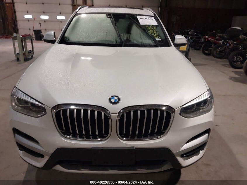 2020 BMW X3 xDrive30I VIN: 5UXTY5C02LLT35471 Lot: 40226556