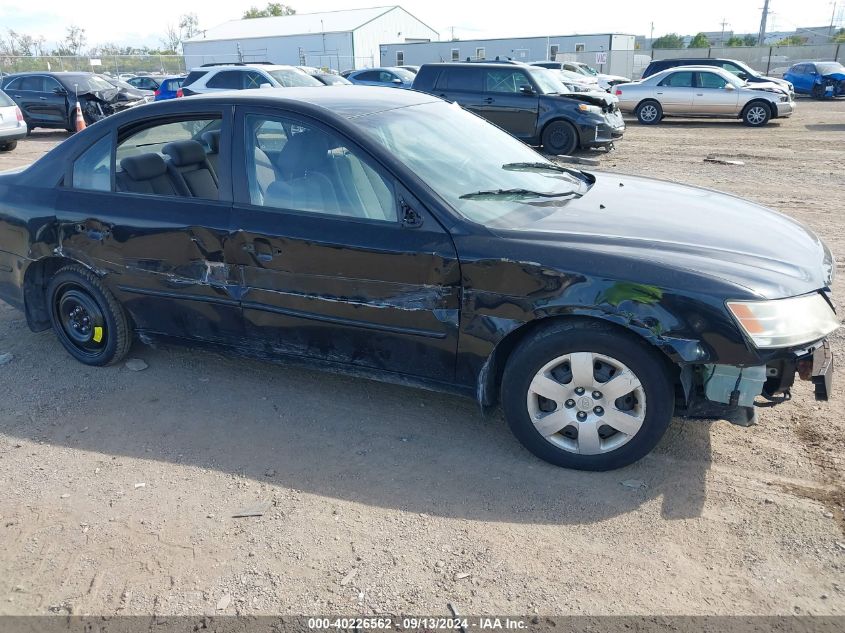 2009 Hyundai Sonata Gls VIN: 5NPET46C79H541004 Lot: 40226562