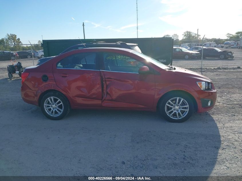 2012 Chevrolet Sonic 2Lt VIN: 1G1JC5SH5C4214144 Lot: 40226566