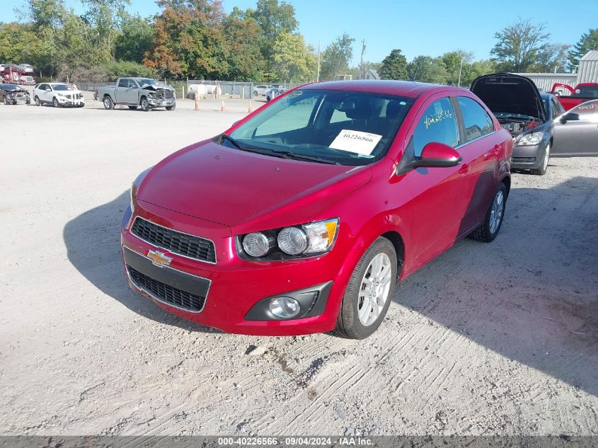 2012 Chevrolet Sonic 2Lt VIN: 1G1JC5SH5C4214144 Lot: 40226566