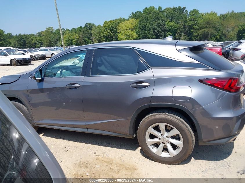 2017 Lexus Rx 350 VIN: 2T2ZZMCA6HC089739 Lot: 40226580