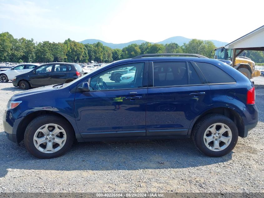 2012 Ford Edge Sel VIN: 2FMDK4JC2CBA45175 Lot: 40226584