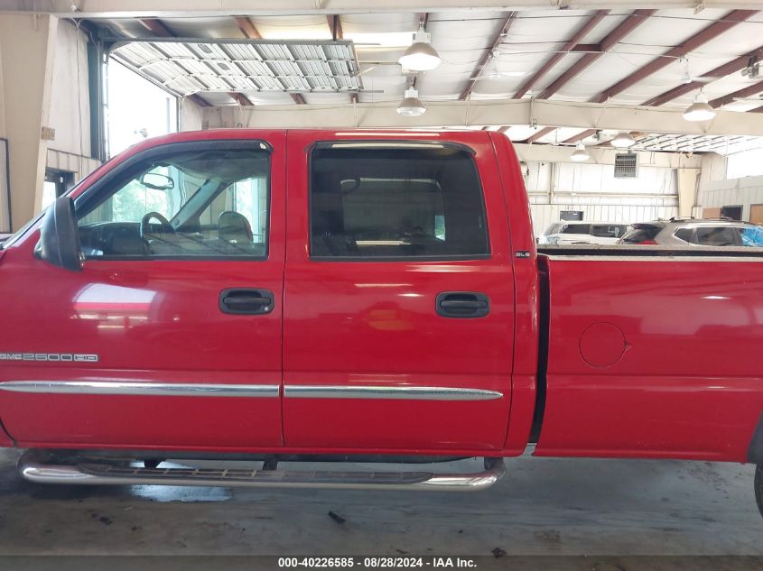 2005 GMC Sierra 2500Hd Sle VIN: 1GTHK23U75F925855 Lot: 40226585