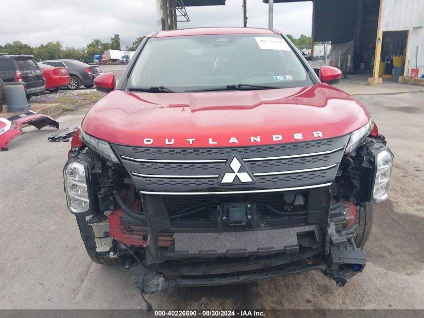 2022 Mitsubishi Outlander Black Edition 2Wd/Se 2.5 2Wd/Se Launch Edition 2Wd VIN: JA4J3UA88NZ004902 Lot: 40226590