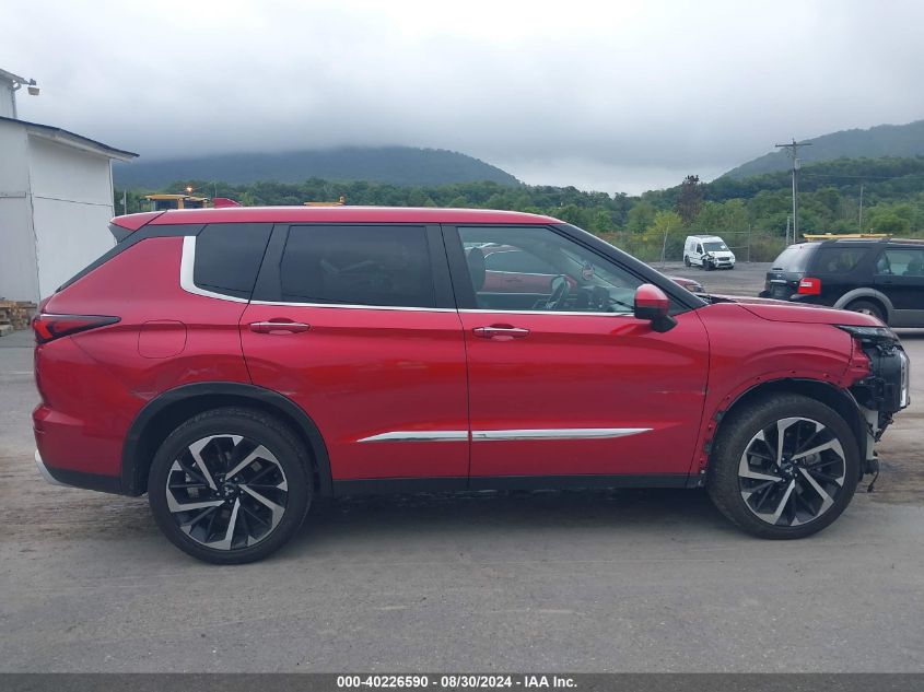 2022 Mitsubishi Outlander Black Edition 2Wd/Se 2.5 2Wd/Se Launch Edition 2Wd VIN: JA4J3UA88NZ004902 Lot: 40226590