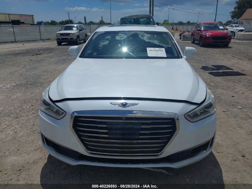 2018 Genesis G90 3.3T Premium VIN: KMHG34JA7JU044717 Lot: 40226593