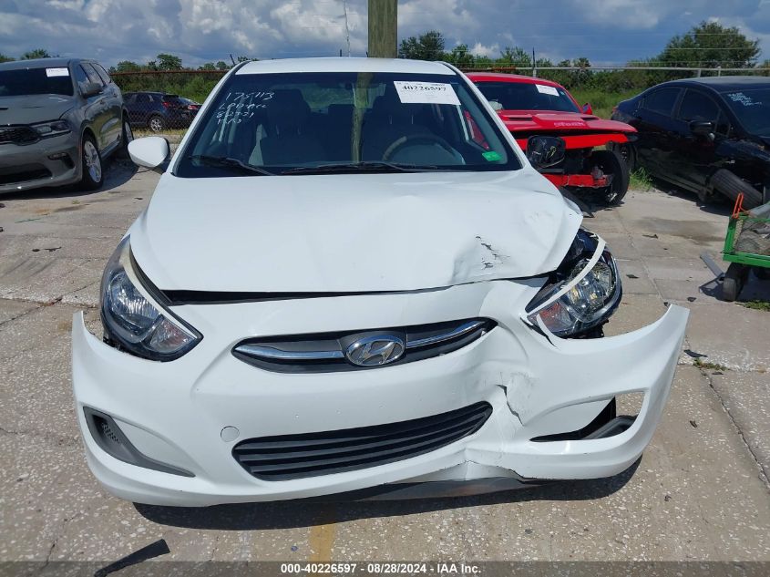 2015 Hyundai Accent Gls VIN: KMHCT4AE4FU935721 Lot: 40226597