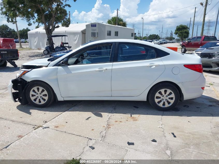 2015 Hyundai Accent Gls VIN: KMHCT4AE4FU935721 Lot: 40226597