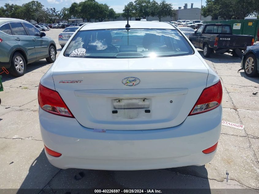 2015 Hyundai Accent Gls VIN: KMHCT4AE4FU935721 Lot: 40226597