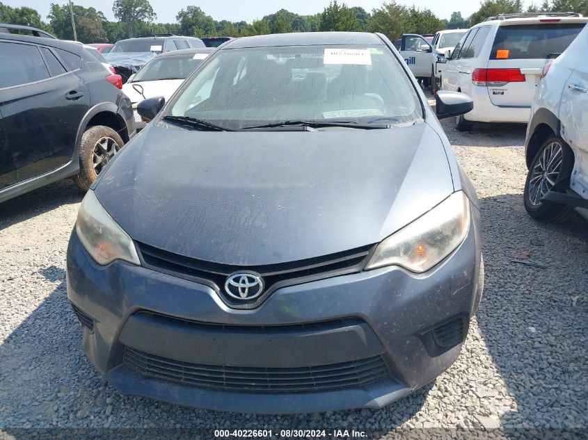 2014 Toyota Corolla Le VIN: 2T1BURHE3EC160386 Lot: 40226601