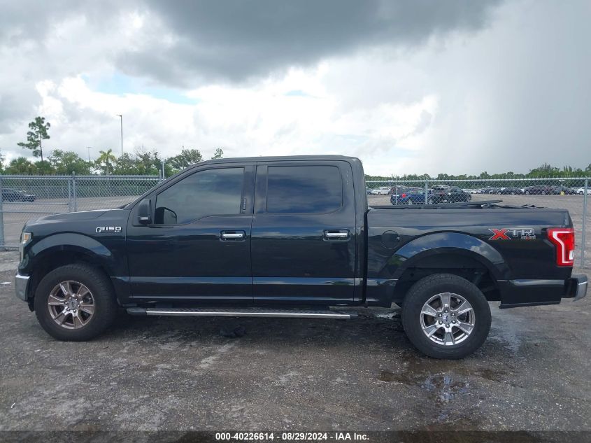 2015 Ford F-150 Xlt VIN: 1FTEW1E80FFA43977 Lot: 40226614