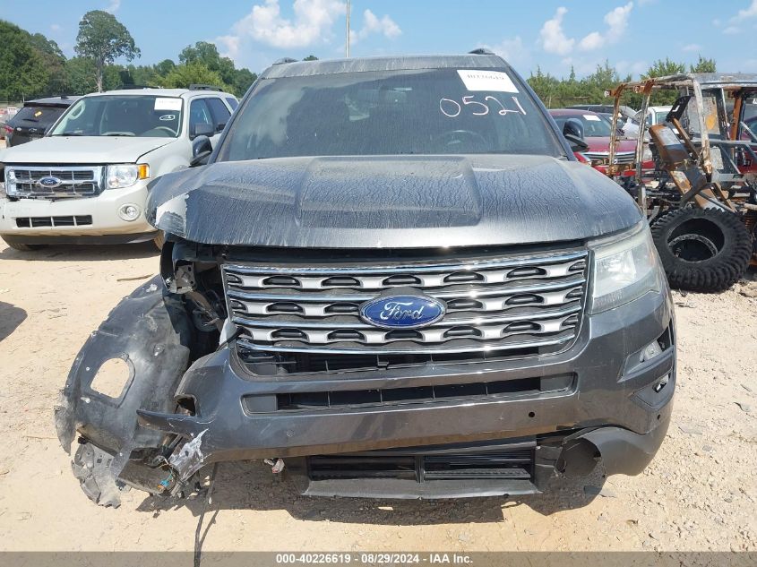 2016 Ford Explorer Xlt VIN: 1FM5K7DH6GGD00521 Lot: 40226619