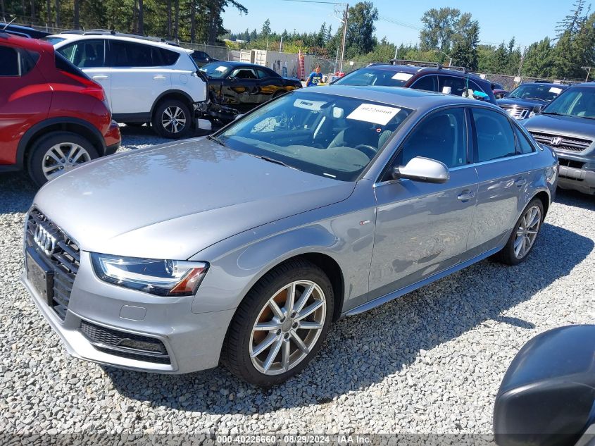 2016 Audi A4 2.0T Premium VIN: WAUFFAFL4GN008175 Lot: 40226660