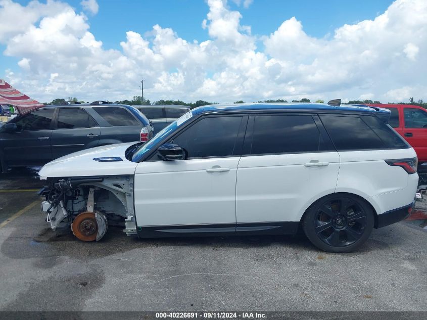 2019 Land Rover Range Rover Sport Hse VIN: SALWR2RV5KA415248 Lot: 40226691