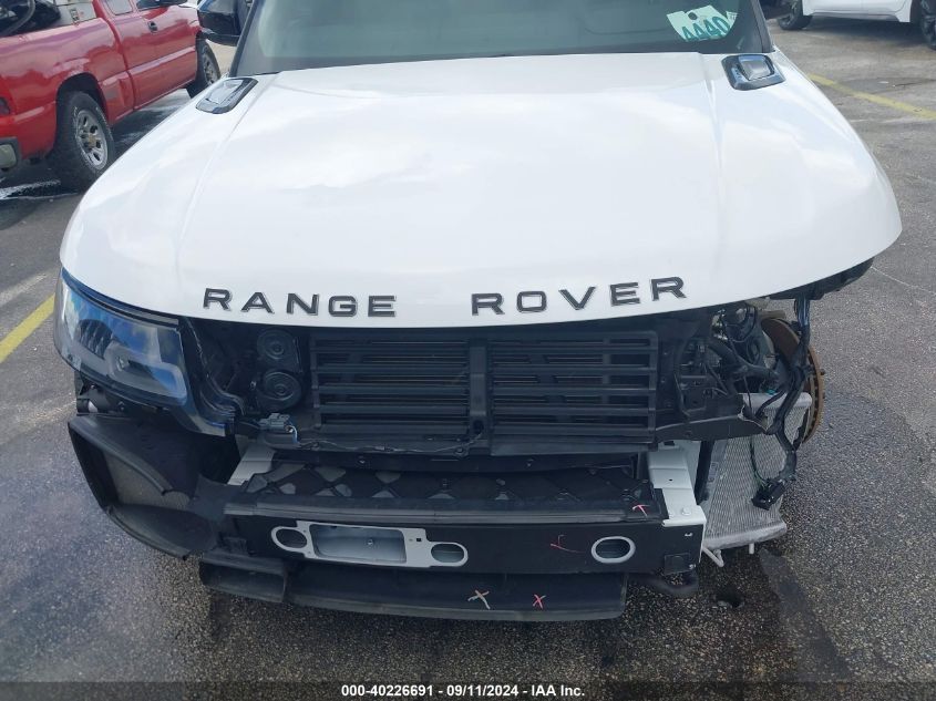 2019 Land Rover Range Rover Sport Hse VIN: SALWR2RV5KA415248 Lot: 40226691