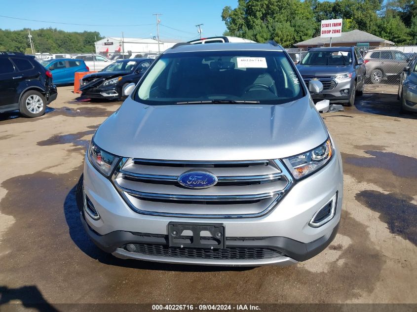 2016 Ford Edge Sel VIN: 2FMPK4J85GBC50245 Lot: 40226716