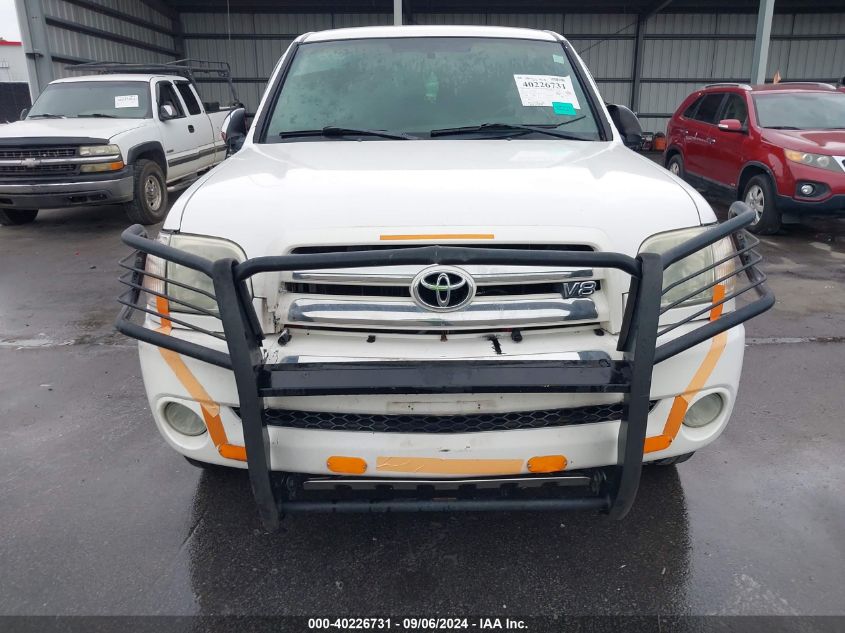 2006 Toyota Tundra Sr5 V8 VIN: 5TBET34146S539169 Lot: 40653146