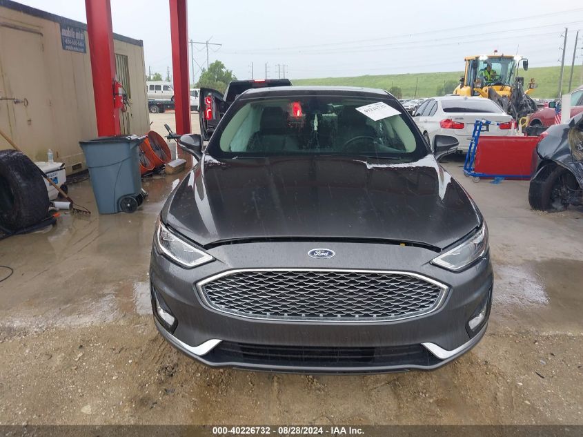 2019 Ford Fusion Titanium VIN: 3FA6P0D99KR143133 Lot: 40226732