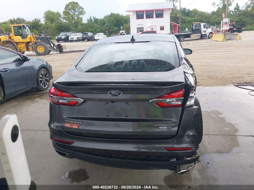 2019 Ford Fusion Titanium VIN: 3FA6P0D99KR143133 Lot: 40226732