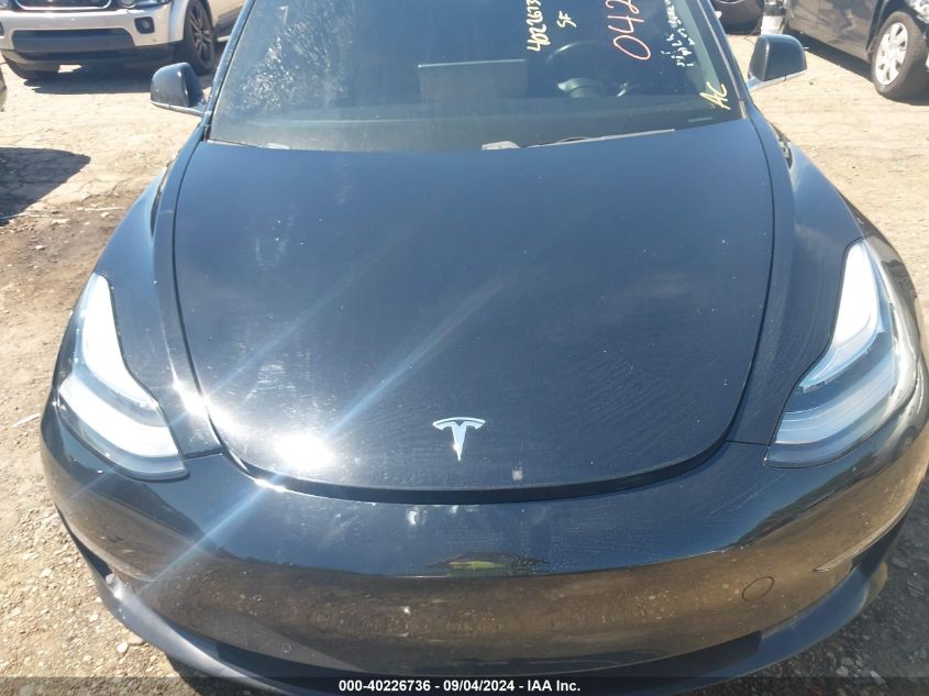 2018 Tesla Model 3 Long Range/Mid Range VIN: 5YJ3E1EA4JF042129 Lot: 40226736