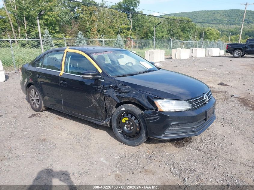 2018 Volkswagen Jetta 1.4T Se/1.4T Wolfsburg Edition VIN: 3VWB67AJ5JM244018 Lot: 40226750