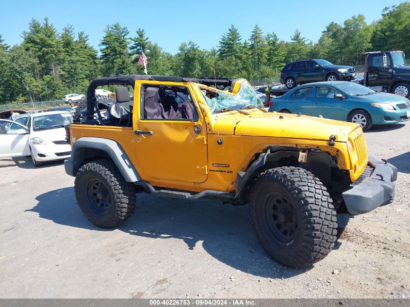 2012 Jeep Wrangler Sport VIN: 1C4AJWAG6CL151427 Lot: 40226753