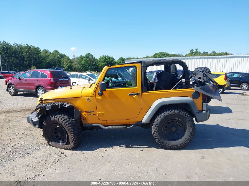 2012 Jeep Wrangler Sport VIN: 1C4AJWAG6CL151427 Lot: 40226753