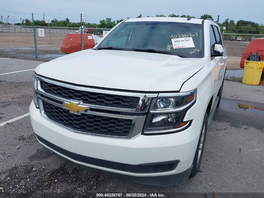 2015 Chevrolet Tahoe Ls VIN: 1GNSKAKCXFR187923 Lot: 40226767