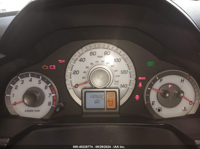 2014 Honda Pilot Ex-L VIN: 5FNYF4H50EB035347 Lot: 40226774