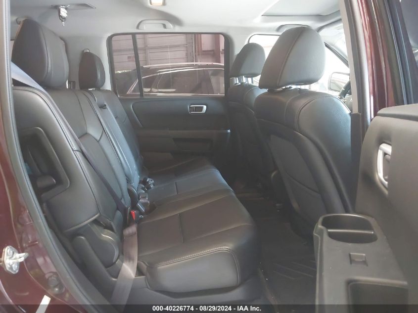 2014 Honda Pilot Ex-L VIN: 5FNYF4H50EB035347 Lot: 40226774