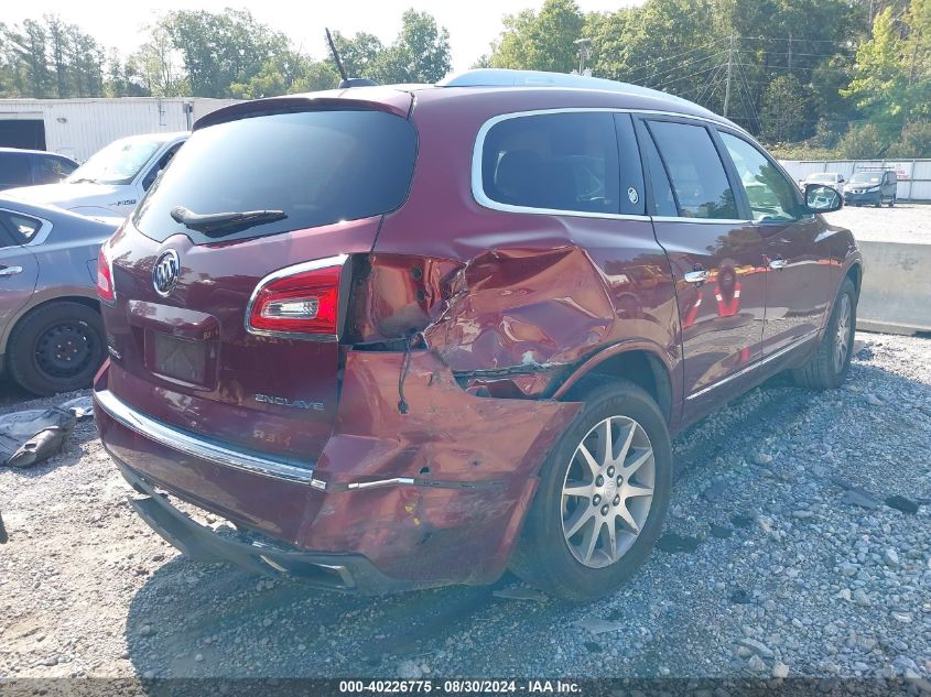 2016 Buick Enclave Leather VIN: 5GAKRBKD4GJ301466 Lot: 40226775