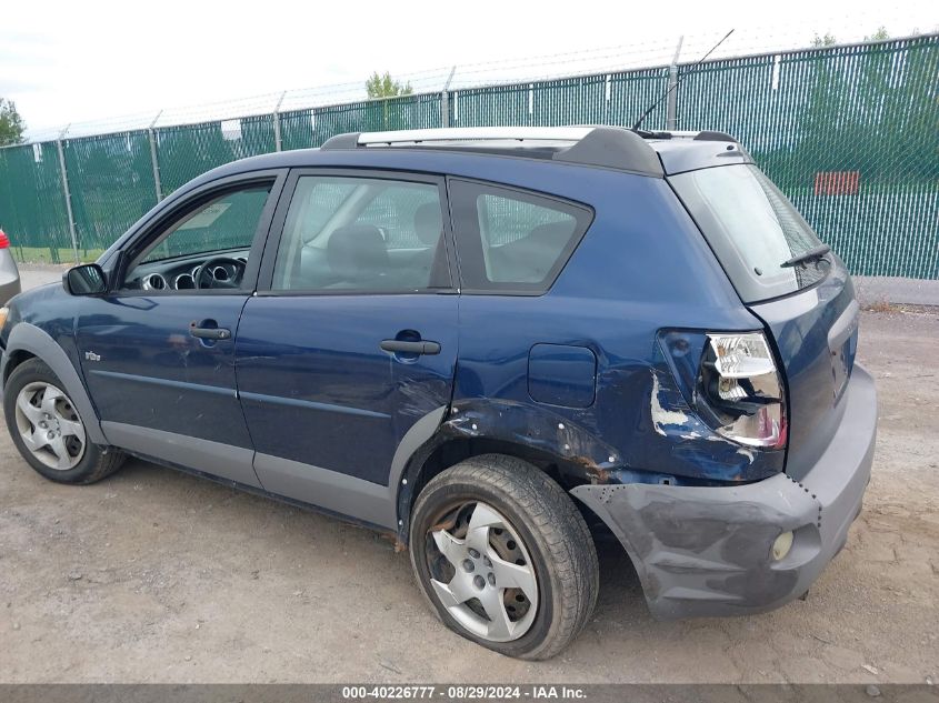 2006 Pontiac Vibe VIN: 5Y2SL658X6Z431323 Lot: 40226777