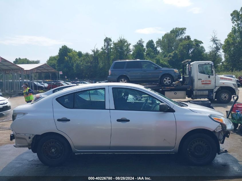 2015 Nissan Versa 1.6 S VIN: 3N1CN7AP8FL911193 Lot: 40226780