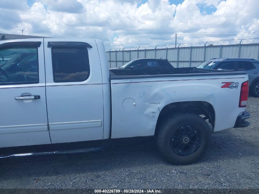 2013 GMC Sierra 1500 Sle VIN: 1GTR2VE77DZ114647 Lot: 40226789